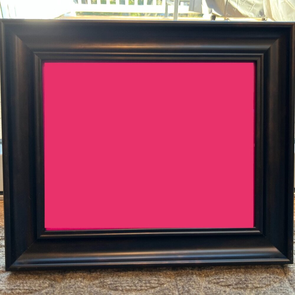 Black/Brown Wooden Frame (for 8” x 10” photo)